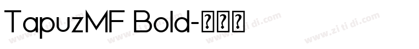 TapuzMF Bold字体转换 TapuzMF Bold字体转换